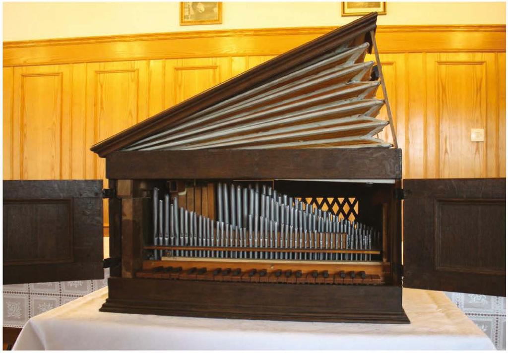 208 Jacek Kulig Pozytyw z kościoła św. Leonarda w Lipnicy Murowanej. Organ mistrz: nieznany. Stan po konserwacji (1989); fot.