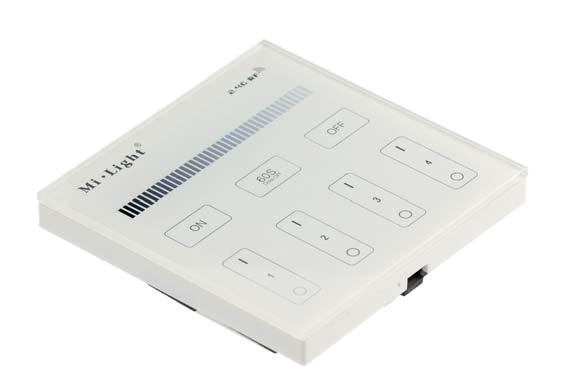 Adapter do pilota dostepny od kwietnia 26 80 62 x 40 LD-KONML-AD biały tworzywo Panel dotykowy 4-strefowy na baterie