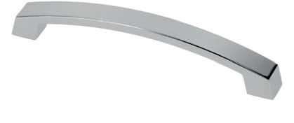 Uchwyt G0 C L C L chrom aluminium stal szczotkowana 128 142 UZ-G0-128-01 UZ-G0-128-05