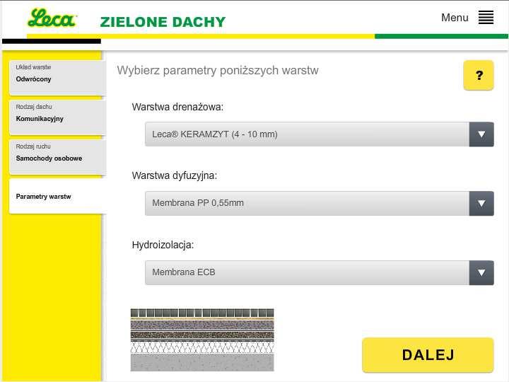 3.2 Projektowanie pozostałych warstw.