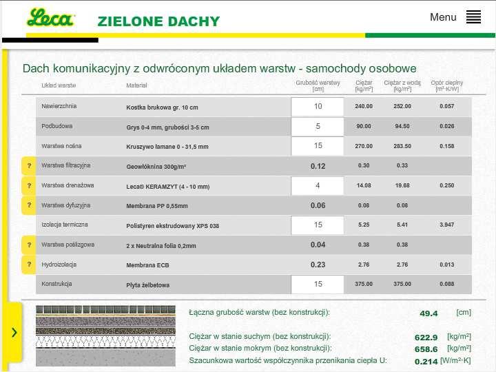 3 Kolejny i ostatni krok projektowania to dobór grubości poszczególnych