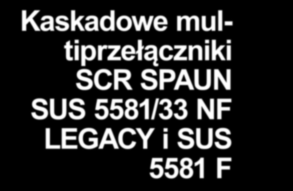 satelitarnego i naziemnego dla 16 odbiorników SCR Bonus: przełączanie