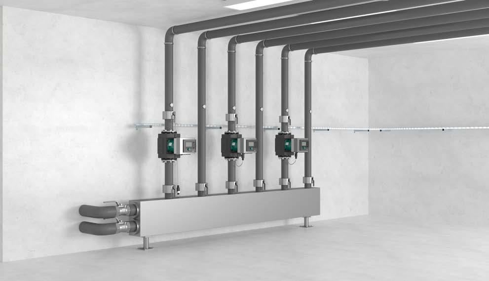 Ogrzewnictwo, chłodnictwo, klimatyzacja Pompa bezdławnicowa smart premium 5 Wygoda Instalacji i podłączenia zacisków Bardziej przyjazna dla użytkownika niż kiedykolwiek wcześniej: Wilo-Stratos MAXO