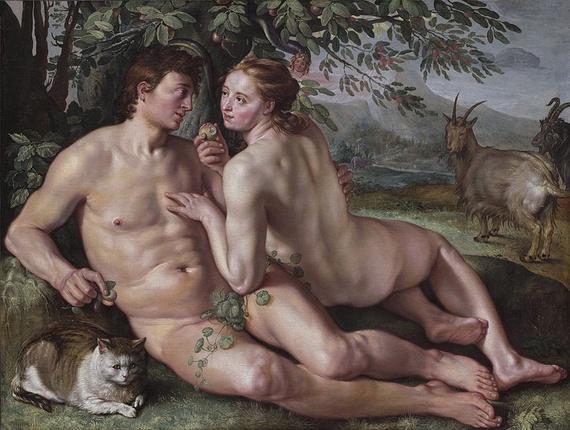 Hendrik Goltzius (1558 1617), The Fall of Man, 1616 [Źródło: