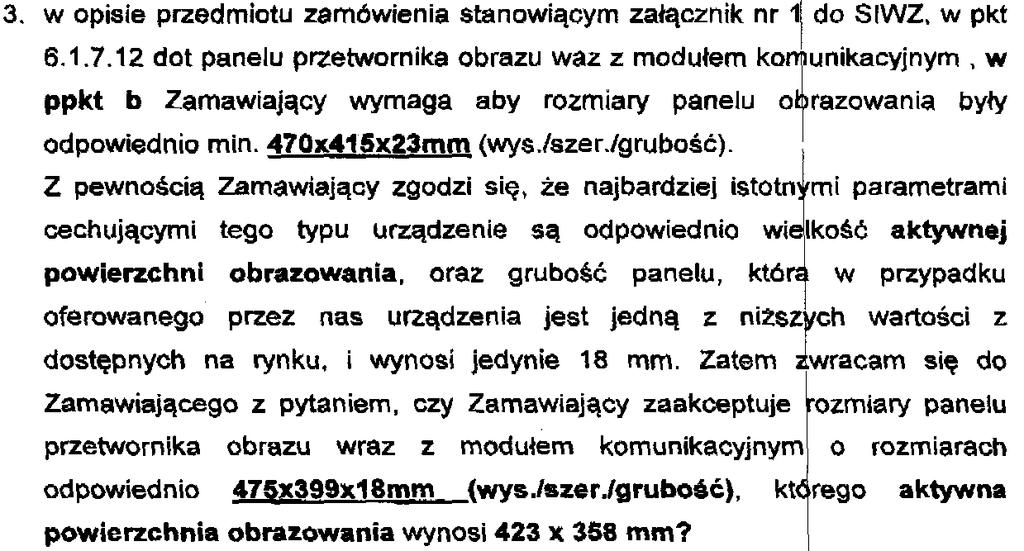 spełnienia pozostałych wymogów. Pytanie 112.  spełnienia pozostałych wymogów.