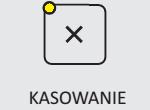 Uszkodzenie wyjść do urządzeń transmisji alarmu Zablokowanie wyjść do urządzeń alarmowych sygnalizacja ciągła - wszystkie wyjścia zablokowane, sygnalizacja pulsująca - część wyjść zablokowana