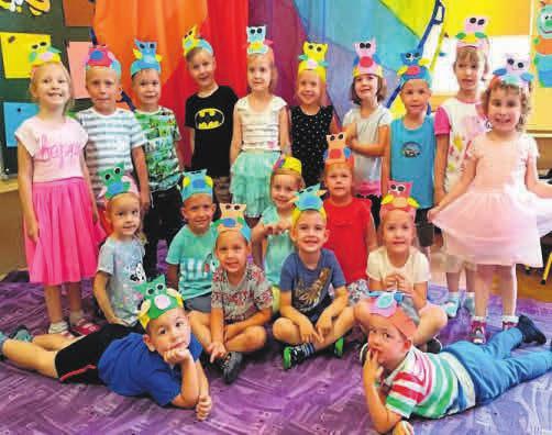 Grup przedszkoln - województwo 03 I miejsce Sówki njlepsze w województwie Sówki to jedn z pięciu grup z tego liczącego 125 dzieci przedszkol.