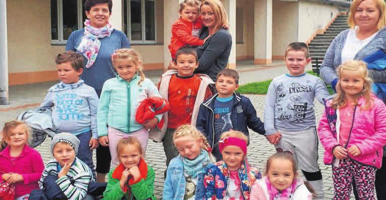08 Powit kluczborski Grup I Grup Skrzty, Publiczne Przedszkole w Byczynie Przedszkole w Kostowie Nuczyciel Agnieszk Bok MATERIAŁY PRYWATNE Skrzty są jedną z 6 grup w przedszkolu w Byczynie.
