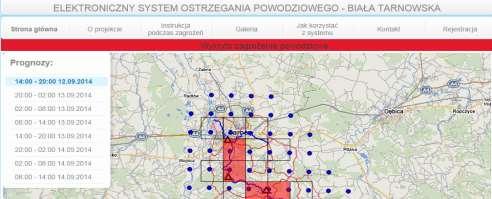 eu Informowanie o zaprognozowanym zagrożeniu powodziowym, może być prowadzone automatycznie lub podlegać decyzji operatora.