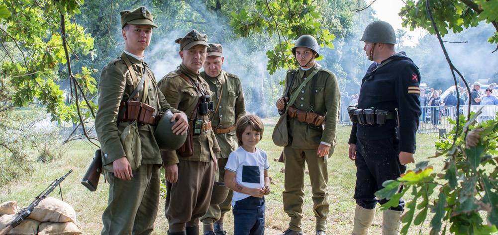 DZIAŁANIA OBCHODY ROCZNICY WYBUCHU II WOJNY ŚWIATOWEJ FESTIWAL HISTORYCZNY WESTERPLATTE SPOTKANIA Z HISTORIĄ Festiwal Spotkania z historią był częścią organizowanych przez Miasto Gdańsk obchodów