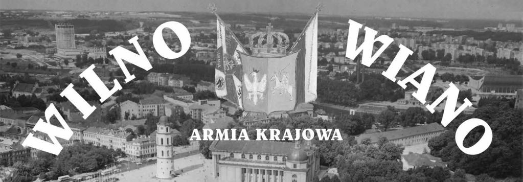 Nr 69 2018 21 Winieta strony internetowej akwiano.pl, rysunek herbu ze sztandarami autorstwa W.S. Grochowalskiego Muzeum Armii Krajowej Wiano Muzeum Okręgu Wileńskiego Armii Krajowej Wiano im. ppłk.