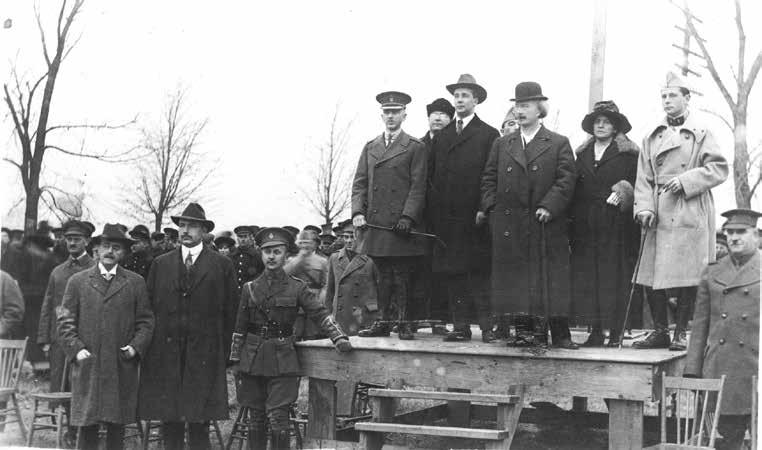 Nr 69 2018 3 Obóz Kościuszko Wystawa: W drodze do niepodległości. Kanadyjski przystanek obóz Kościuszko w Niagara-on-the-Lake, 1917-1919, została przygotowana w 2017 r.