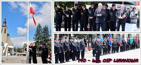 Wiadomości Środa, 20 sierpnia 2014 Jubileusz 140-lecia OSP Limanowa Jubileuszowe obchody w niedzielę 17 sierpnia 2014 r. rozpoczęła Msza św.