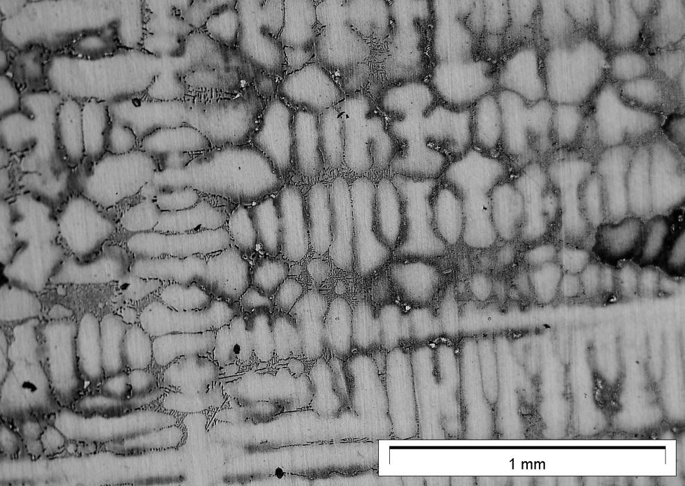 1. Repair of an Inconel 713C blade segment: a guide blade segment, surface defects identified in the casting and classified as requiring repair, c) repairing defects by TIG pad welding [8]