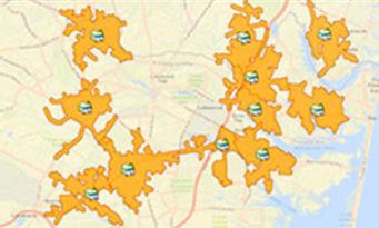 Esri; http://doc.arcgis.com/pl/arcgis-online/use-maps/create-drive-time-areas.htm http://www.esri.