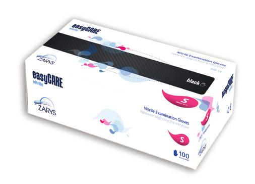 19 easycare nitrile black diagnostyczna, nitrylowa, niesterylna wyraźna
