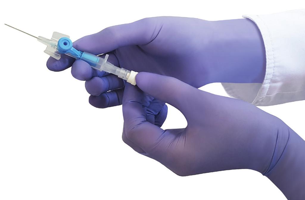 9 DERMAGRIP ULTRA LS diagnostyczna, nitrylowa, niesterylna polimerowana, wyraźna tekstura na końcach palców