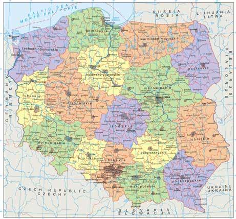 Kontakt 1 3 6 2 4 4+5 7 8 Regionalni Menadżerowie