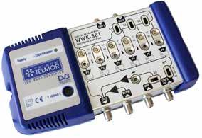 Przedwzmacniacze TV, wzmacniacze abonenckie, zasilacze WZMACNIACZE WIELOKANAŁOWE, PROGRAMOWALNE WWK-861U WWK-951 WWK-9NGV WWK-9103 Pasmo pracy: FM/ VHF/ UHF l/ l/ l l/ l/ l l/ l/ l l/ l/ l FM/DAB+/