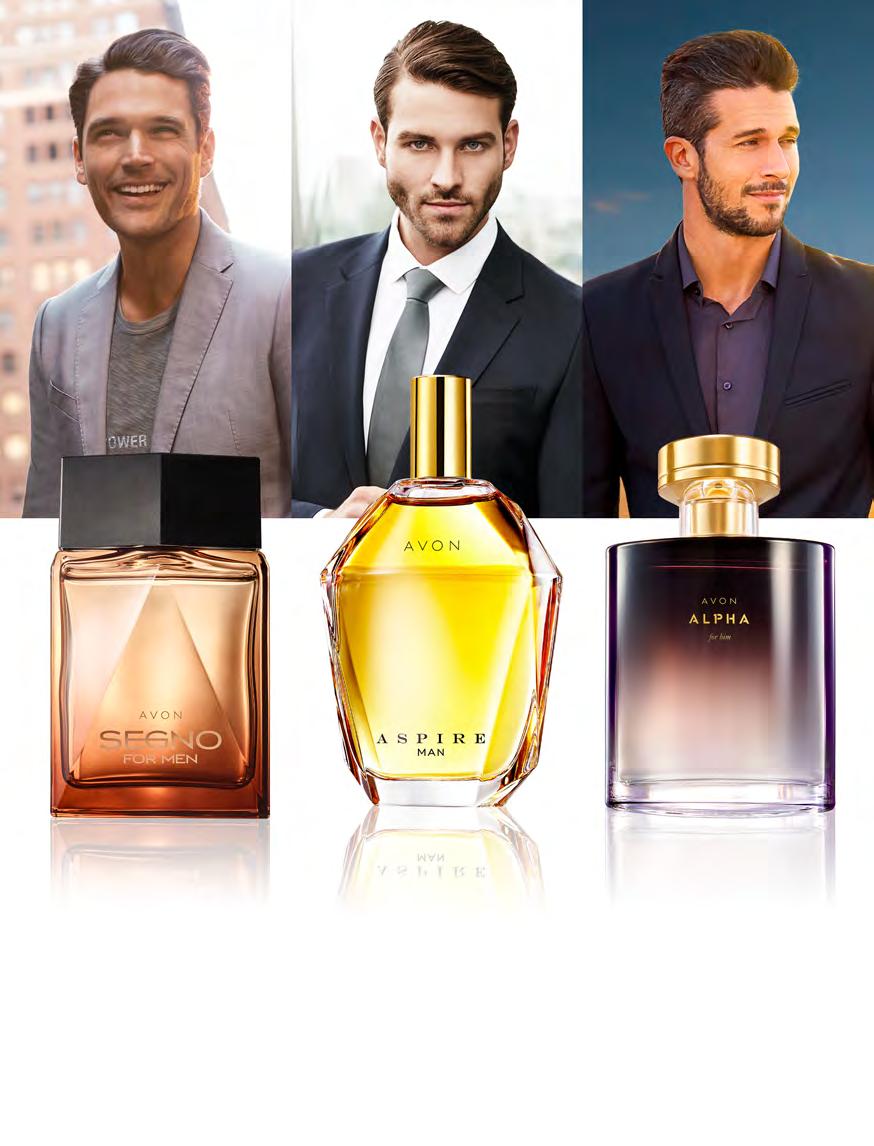 Nuty drzewne z DODATKIEM WHISKY Woda perfumowana Segno dla Niego 75 ml 26237 110,00 Nuty drzewne ze SZCZYPTĄ PRZYPRAW Woda toaletowa Avon Aspire dla
