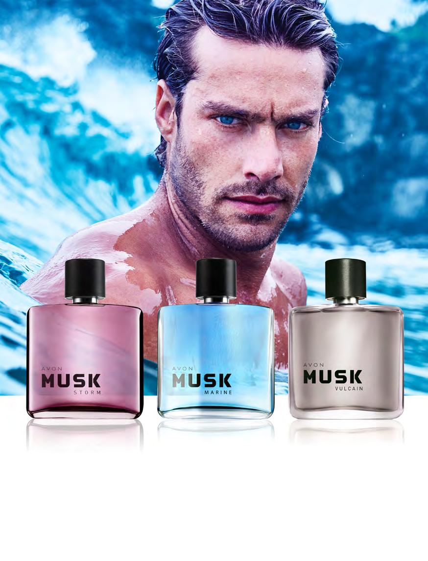 PROFIL ZAPACHU: AROMATYCZNY i drzewny Woda toaletowa Musk Storm 75 ml 64238 66,00 PROFIL ZAPACHU: Aromatyczny FOUGÈRE Woda toaletowa Musk Marine