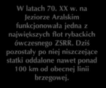 Wody z rzek: Syr-darii i Amu-darii były zaczęto wtedy