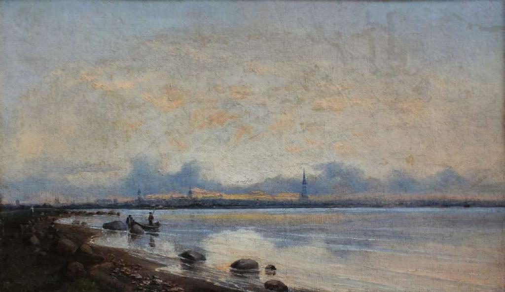 26. Konstantin Karlsonn(1854-1939) Panorama Rygi(1888) sygn.da