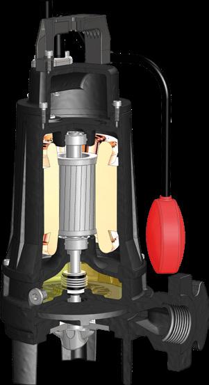 Silnik elektryczny - Electric motor - Rotor - Rotor - Gniazdo łożyska - Flange bearing support Żeliwo GG2 -