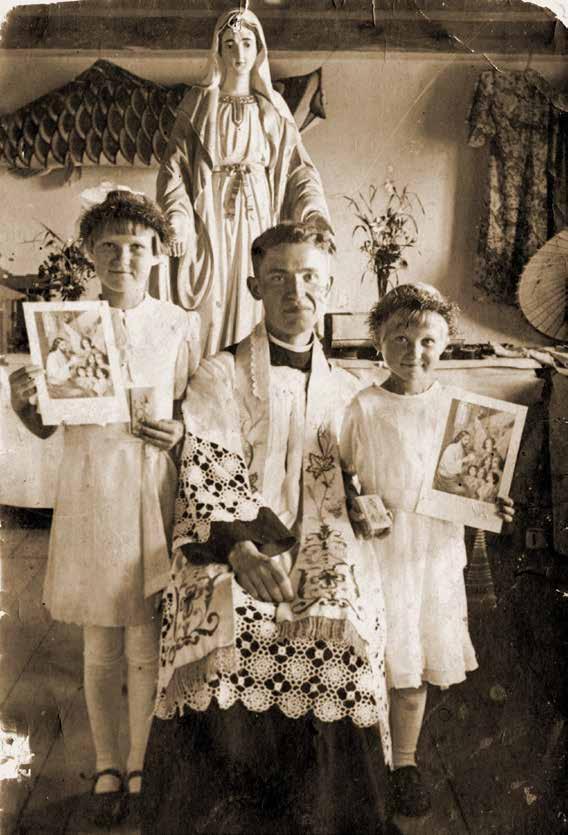 U ŒW. BART OMIEJA W MIERZESZYNIE - nr 8 (325) 8 24 marca 2019 PIERWSZA KOMUNIA ŚWIĘTA, NIEPOKALANÓW 1940 ROK.