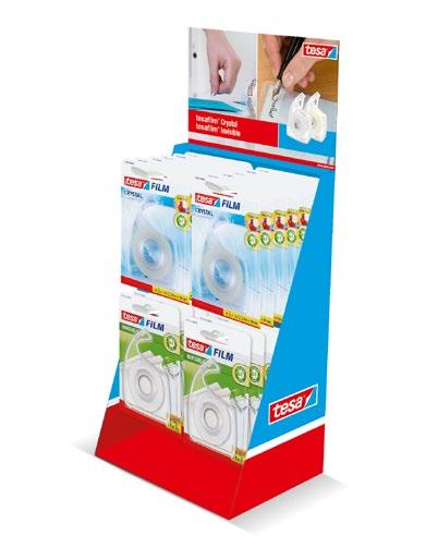 + zł NA LAĘ 828-00001-00 ISPLAY TAŚMA ECO&CLEAR TESA 2SZT MINI YSPENSEREM 1M PROUKTY W ISPLAYU SZT. W ISPLAYU CENA ZA SZT.