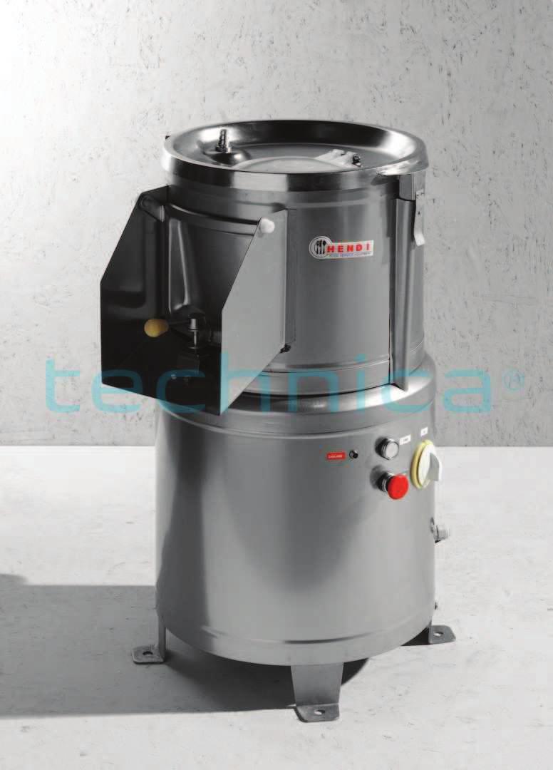- waga: 5,2 kg, - materiał: stal nierdzewna, aluminium, polietylen, - kolor: inox, czarny. 6. OBIERACZKA DO ZIEMNIAKÓW - Urzdzenie do obierania ziemniaków, marchwi, buraków itp.