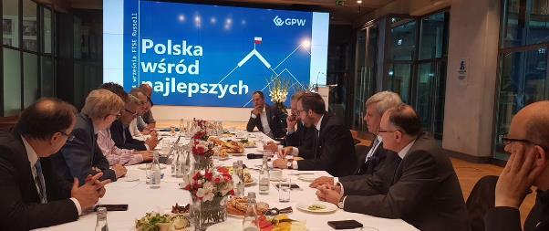 2018 Ceremonia Market Open oraz konferencja prasowa na London Stock Exchange, 24.09.