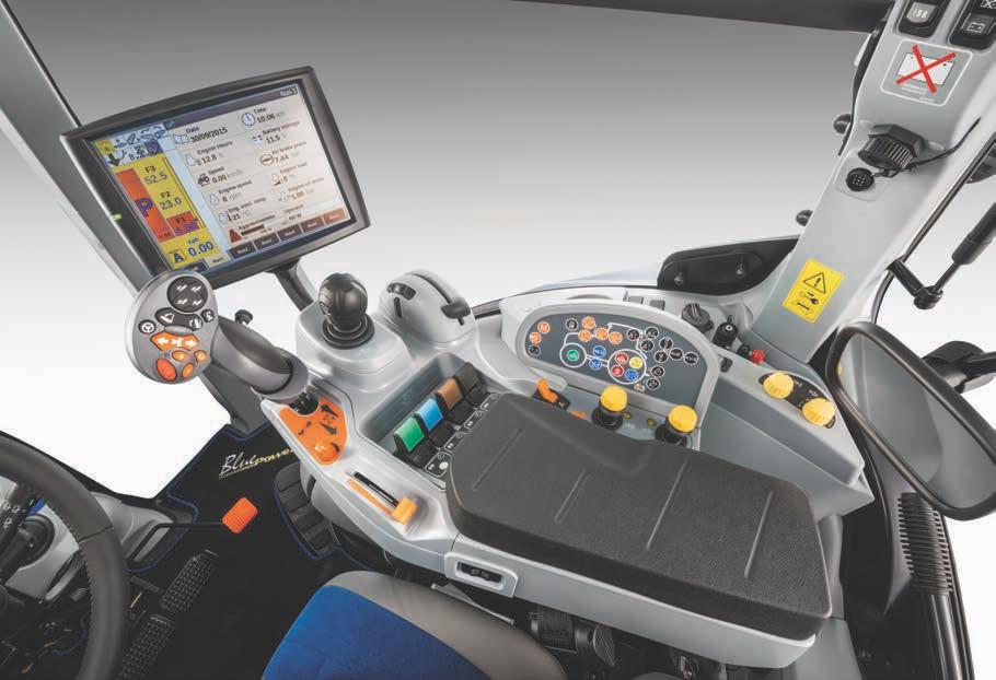 28 WOM I AUTOMATYKA Funkcje zwiększające Twoją produktywność. Ciągniki T7 Heavy Duty zostały zaprojektowane pod kątem wyjątkowo dużej siły uciągu.