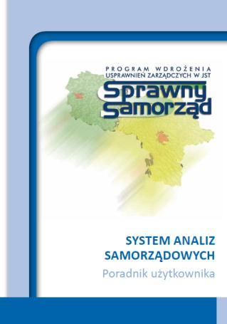 Trzy słowa o Systemie Analiz Samorządowych (3) Nasze działania w SAS: pozyskujemy dane z powiatów lub statystyki publicznej tworzymy zestawy wskaźników i wyliczamy ich wartości prowadzimy bazę danych
