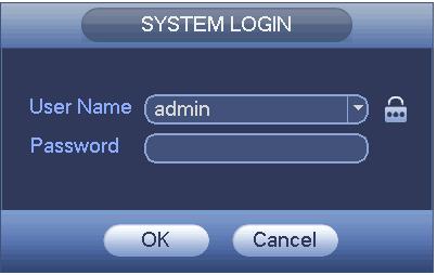 Ilustracja 2-7 Interfejs logowania znajduje się na ilustracji Ilustracja 2-8. System posiada trzy konta: Nazwa użytkownika: admin. Hasło: admin.