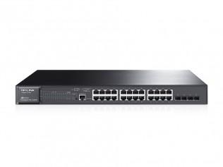 TP-LINK T2600G-28MPS JETSTREAM 24-PORT GIGABIT L2 MANAGED POE+ SWITCH WITH 4 COMBO SFP SLOTS 1 491,06 PLN brutto 1 212,24 PLN netto Producent: TP-LINK Przełącznik zarządzalny L2 PoE JetStream, 24