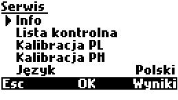Można definiować format drukowania. Opcja ta jest dostępna po wciśnięciu klawisza Drukarka (zobacz podpunkt Drukarka). 2.4.
