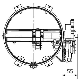 Wymiary FDA2-12-T (Ø200-400) FDA2-12-M (Ø200-400) FDA2-12-T (Ø450-630) FDA2-12-M (Ø450-630) L e f typ siłownika A eff [m 2 ] Waga FDA2-12-T [kg] Waga FDA2-12-M [kg] 200 400 36 - BFL 0,02 5,6 6,3 224