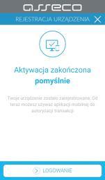 Kolejnym krokiem jest ustawienie PIN-u. Należy wpisać własny PIN, który będzie służył do logowania się do aplikacji mtoken. Powinien on mieć od 5 do 8 znaków.