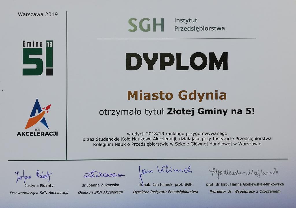 środowiska uwadze oceniających nie umknęły projekty gdyńskich ogrodów deszczowych oraz program Piecodoradcy, który wspiera ograniczenie zużycia węgla w gdyńskich domach.