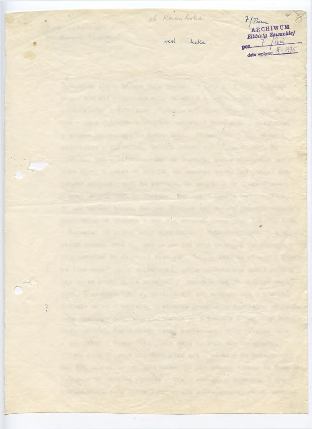 Marta Alaszewska pseudonim: "Jagusia" Rry. Urodziłam się w Żalnie koło Tucholi w 1915 r W dniu wybuchu wojny syn mój Kazimierz miał zaledwie 3 latka - mąż był kierowcą, mieszkaliśmy w Śliwicach /k.