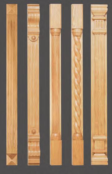Elementy uzupełniające 70 Complementary elements Pilastry Pilasters Galeryjki Galleries Dostępne w materiale: dąb, buk, olcha, jesion Dostępne w materiale: dąb, olcha, jesion Available in: oak,