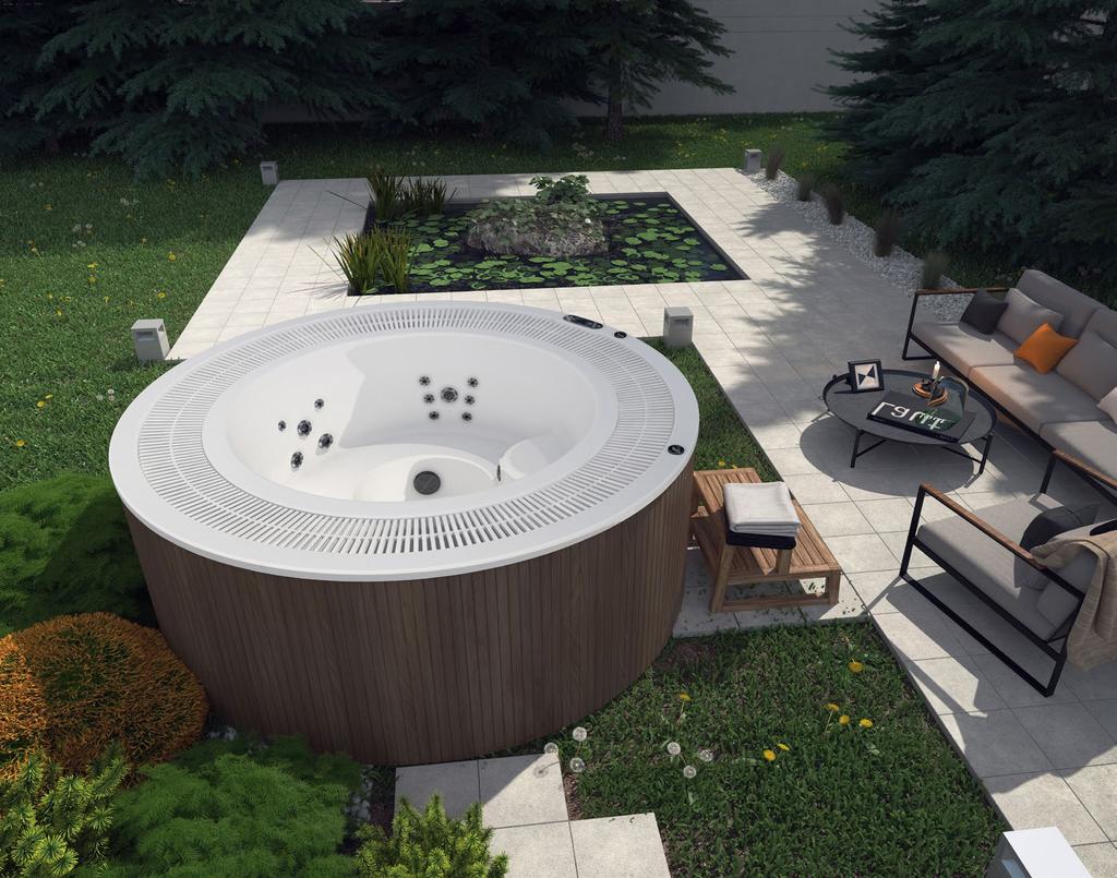 PRZENOŚNE WANNY SPA / PORTABLE SPA VICTORIA Ø249 105 240 105 160 380 800 570 50 620 850 1080 20 240 310 455 545 655 1580 1800 2280 2490 Długość / Lenght [mm] 2490 Szerokość /