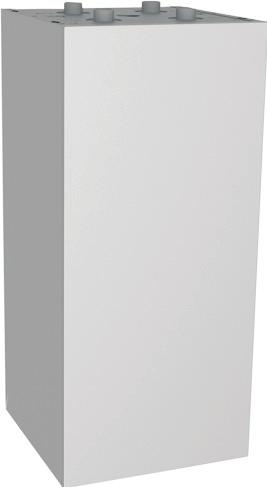 POWIETRZNO-WODNE POMPY CIEPŁA TYPU SPLIT BWL-1-S/BWL-1-SB WYPOSAŻENIE DODATKOWE ZASOBNIK BUFOROWY CPU-150 Kompaktowy zasobnik buforowy idealny do zastosowania z pompą ciepła typu Split BWL-1S(B) Do