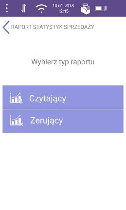 6.6. RAPORT APLIKACJI PŁATNICZEJ Funkcja umożliwia wywołanie raportu dobowego aplikacji płatniczej eservice. Raport jest dostępny w menu: RAPORTY RAPORT APL. PŁATNICZEJ Po wybraniu pozycji Raport apl.