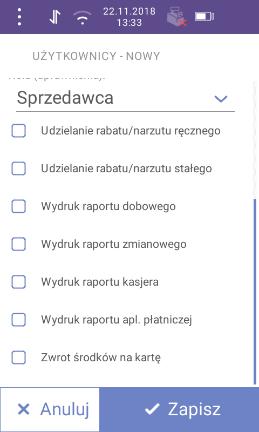 płatniczej Udzielenie rabatu/narzutu ręcznego Rys. 7.