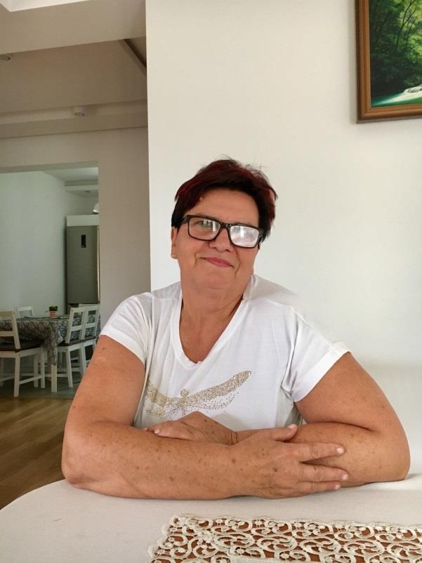 Pani Teresa Stożek W wolnej chwili - ćwiczenie języka 1.