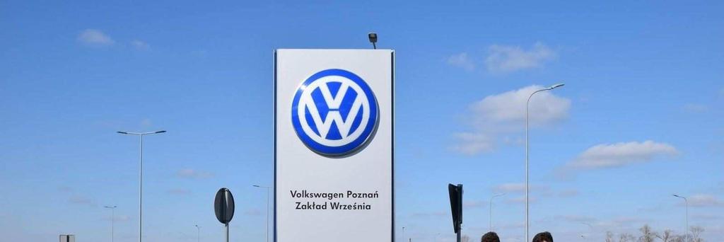 Dzień III - 10 kwietnia Volkswagen Kolejnego dnia grupa wizytowała w fabryce samochodów Volkswagen Września.