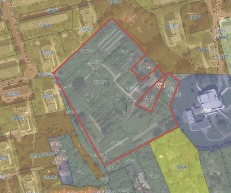 mieszkańców a rolny teren gospodarstwa ogrodniczego