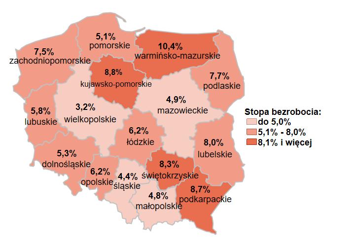 Oferty pracy Bezrobotni Stopa bezrobocia Informacja miesięczna o rynku pracy Marzec 219 r.